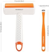 DOOHALO 4 Inch Brayer Roller Tool for Cricut & Printmaking, Tweezers Included view 2