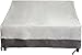 Reusable Revolution 2-Seater Deep Lounge Sofa Patio Cover - Water Resistant Furniture Cover (Grey w/Grey Trim)