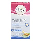 VEET Ready To Use Wax Strips Legs & Body 40 ea