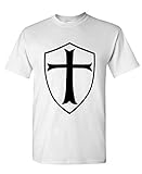 The Goozler Templar Shield Christian Knight Order - Mens Cotton T-Shirt