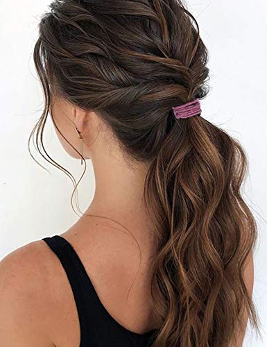 image for Fani 300 Pcs Hair Bands Ties Ponytail Holders Elastic Hair Bands No Cr
