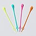 HICKIES 1.0 Elastic One Size Fits All No Tie Shoelaces - Neon Rainbow Multicolor (14 Laces, Works in all shoes)