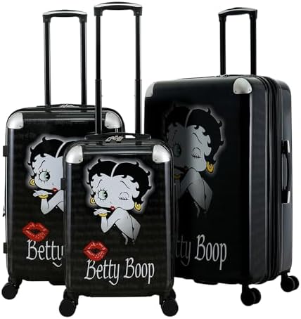 Amazon.com | Betty Boop-themed hard luggage set. Carry-on, medium