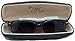 In Style Eyes Rescue Me Classic Full Reader Sunglasses - Full-Rimmed, Rectangle Frame Cheater Glasses - Non-Polarized Lenses - Black - 2.5x