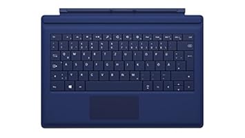 Microsoft Type Cover Pro 3 - blau - RD2-00071 - QWERTZ Layout