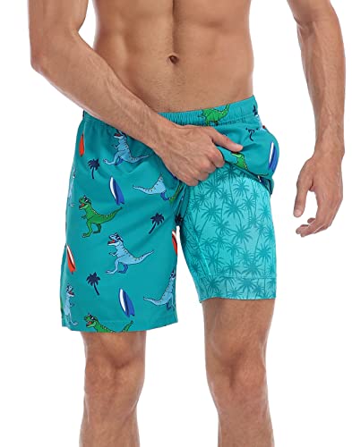 LRD Mens Swim Trunks 7 inch Inseam XXL