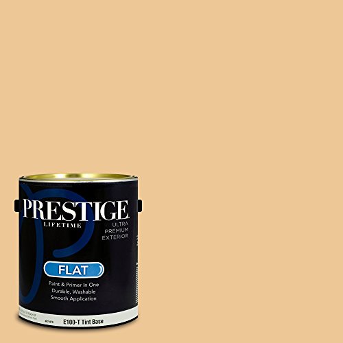 PRESTIGE Paints Exterior Paint and Primer In One, 1-Gallon, Flat, Comparable Ma…