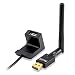 Alfa AWUS036ACS 802.11ac AC600 Wi-Fi Wireless Network Adapter - Wide-Coverage External USB Adapter w/ 2.4GHz & 5GHz Dual-Band Antenna, Compact Design & USB Dock for Windows, MacOS & Kali Linux