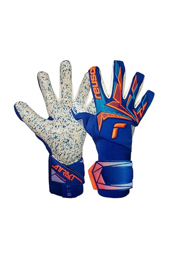 Reusch Professionele keepershandschoenen voor mannen en volwassenen, sterke grip, 4 mm professioneel kleefschuim, voor training en wedstrijden, Attrakt Freegel Fusion Goaliator