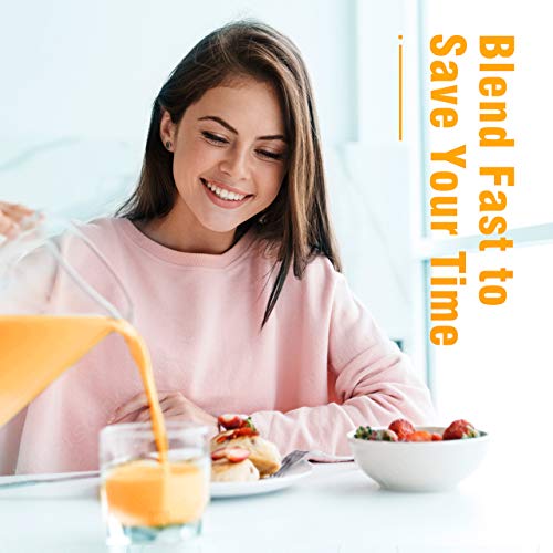 IKICHHand Blender Stick, Immersion Blender with 800ml BPAFree Beaker