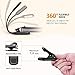 LED Book Light, HOLIFE Mini Rechargeable Reading Lights Portable Easy Clip on Reading Lamp Soft Table Light with 3-level Brightness, Eye-care Protection for Bookworms, Night Reading, Kindle