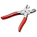 KINGSO 110 Sets Snap Setter Hand Pliers Setting Tool,Metal Ring Button Press Studs Sewing Craft Fastener Snap Pliers Craft Tool 9.5mm (Snap Sets)