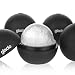 glacio Round Ice Cube Molds - Whiskey Ice Sphere Maker - Makes 2.5 Inch Ice Balls - 4 Pack
