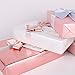 WRAPAHOLIC 30 Inch White Wrapping Paper Roll - Jumbo Roll Elegant White for Birthday, Holiday, Wedding, Baby Shower Wrap - 30 inch x 16.5 feet