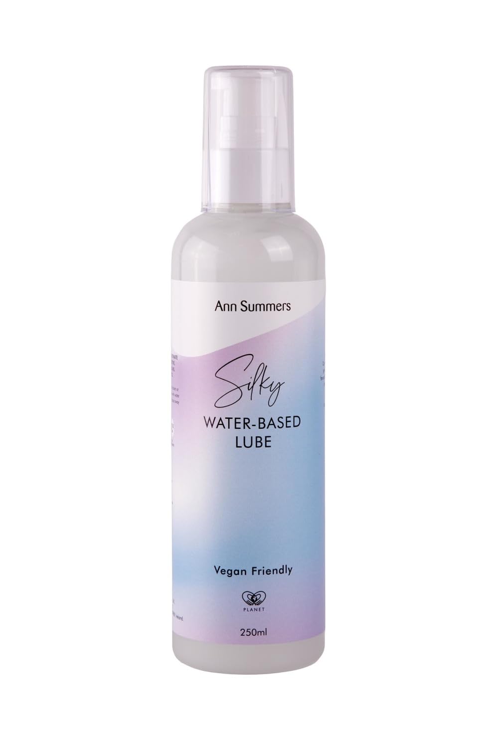 Ann Summers Silky Water Based Lube (250ml) – Smooth Water Based Lubricant Gel to Reduce Friction – Vegan-Friendly, Paraben-Free & Kind to Skin – Long-Lasting Bedroom Lubricant for Comfort & Glide — image 1