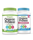 Orgain Bundle - Vanilla Protein Powder and Vanilla