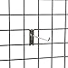 Econoco 10” Panel Display Hooks, Gridwall Hooks, Grid Hook for Gridwall, Display Hooks For Panel, Chrome, (Pack of 96)