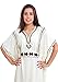 Moroccan Caftans Women Breathable Handmade Butterfly Style Embroidery Ethnic Design Beige