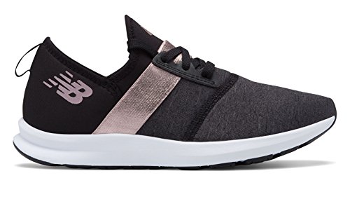 New Balance Women's Nergize V1 FuelCore Sneaker,BLACK,8 B US