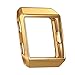 bayite Tup Case Compatible Fitbit Ionic, Rugged Protector Cover Protective Frame Shock Resistant Shell, Gold