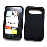 HTC HD7 (T-Mobile) Silicone Skin Case, Black