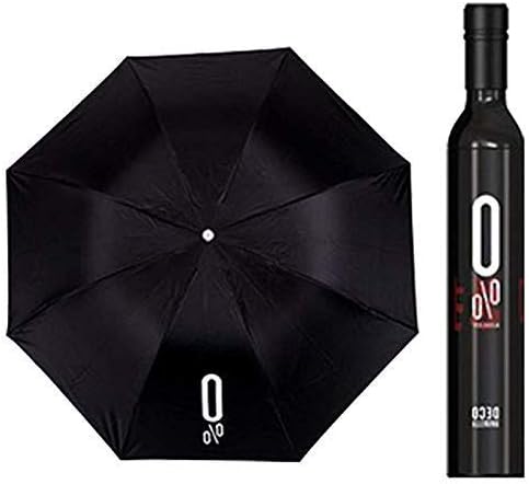 Newest Windproof Double Layer Umbrella with Bottle Cover Umbrella for UV Protection & Rain | Outdoor Car Umbrella for Women & Men(Multi Color) Assorted