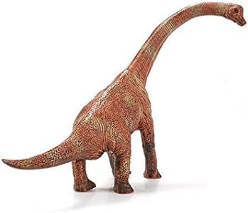 Dearmy Dinosaur Figures Toy Jurassic Classic Lifelike Kingdom Plastic Tyrannosaurus Rex Allosaurus Triceratops Model Fallen World Collection Children Kids Park 5 2 1 (brachiosaurus)