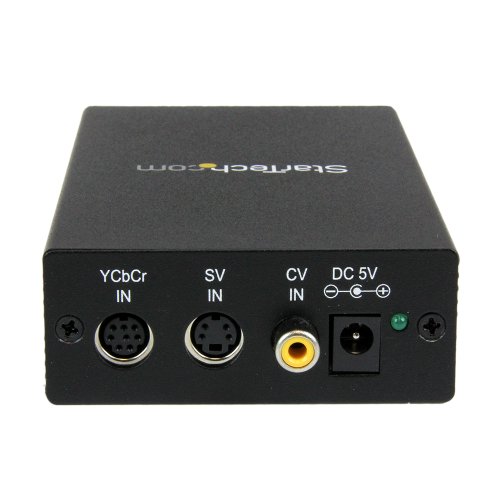 StarTech.com Composite and S-Video to VGA Video Converter - composite to VGA - Video to VGA Converter - s Video to VGA