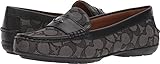 Coach Women's Odette Black Smoke/Black Signature 8 M US