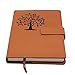 The Tree Of Life Journal | 5x8 Inches, 200 Lined Pages, Magnetic Clasp, Refillable | Diary, Cute Notebook Journal, Personal Journal for Women or Men