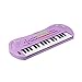 BETECHO Kids Piano, 32 Keys Multifunction Electronic Kids Keyboard Piano Music Instrument for Toddler with Microphone (Purple)