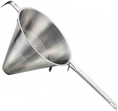 Pintinox Cone Chinese Strainer for Filtering Liquids Professional Stainless Steel Diameter 24 cm