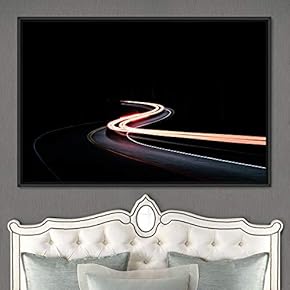 signwin Framed Canvas Wall Art Light Exposure Colorful...