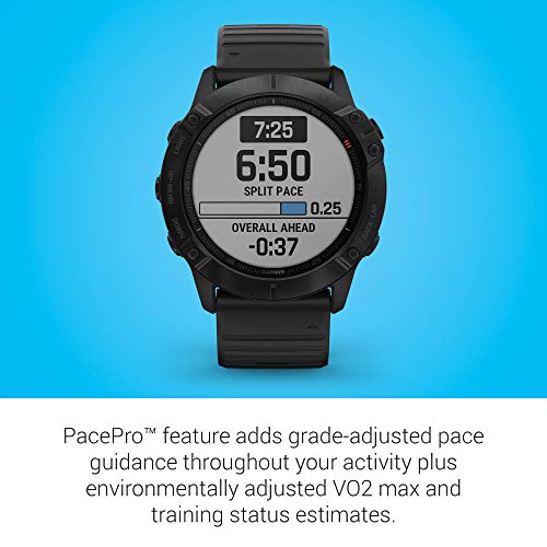 Garmin Fenix 6X Pro, Premium Multisport GPS Watch, Features Mapping
