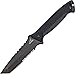 Gerber Warrant Knife, Serrated Edge, Tanto, with Camo Sheath [31-000560]