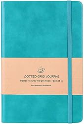 Dotted Grid Notebook/Journal - Dot Grid Hard Cover