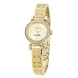 COACH Women's Madison Fashion Bangle Watch Gold/Gold Watch