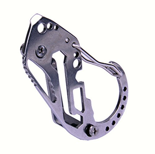 Keychain multi-funtional tool - stainless multitool keychain stai…