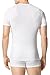 Calvin Klein Men's Body Modal Short Sleeve V Neck T-Shirt, White, Large