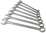 Sunex 9707A Jumbo Fractional Combination Wrench Set, 7Piece (Includes Roll-Case)