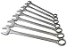 Sunex 9707A Jumbo Fractional Combination Wrench Set, 7Piece (Includes Roll-Case) primary