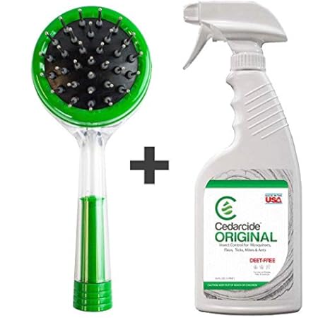 flea and tick brush