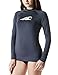 Tesla TM-FSR24-CHC_Medium Women's UPF 50+ Regular-Fit Long Sleeve Athletic Rashguard FSR24