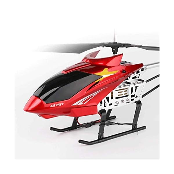 WEHOLY Spielzeug Modell 75 cm RC mit Fernbedienung für 3,5-Kanal-internen großen Hubschrauber für RC-Flug mit Lenkung…