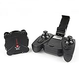 ZANTEC Flexible Foldable Aerofoils Quadcopter Drone with FPV Camera and Live Video - - App and Wifi Phone Control UAV 6-Axis Gyro Gravity Sensor RTF Mini Helicopter