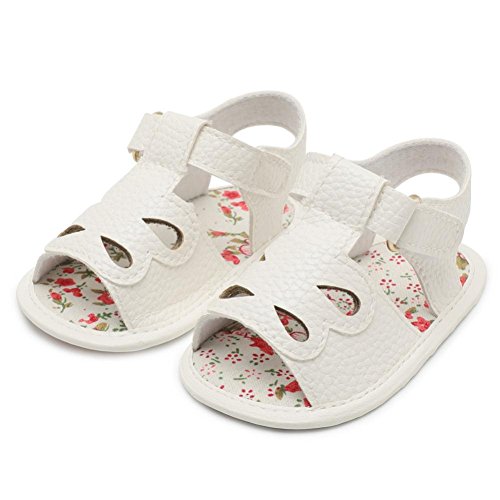 Orangeskycn Little Girls Sandals,Infant Baby Crib Shoes Soft Sole Anti-Slip Hollow Sandals