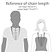 FaithHeart Black Cord Necklace Mens 20 Inch Leather Chain Jewelry Solid Waterproof String Wax Rope Neck Chains for Men Birthday Gift