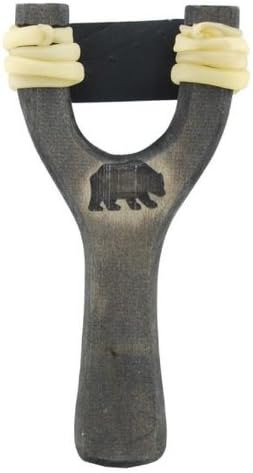 Traditional Wooden Sling Shot, 7-inch (Color Varies)