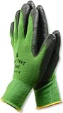 Pine Tree Tools Bamboo Working Gloves for Women and Men. Ultimate Barehand Sensitivity Work Glove for Gardening, Fishing, Clamming, Restoration Work & More. S, M, L, XL, XXL (1 Pack L)