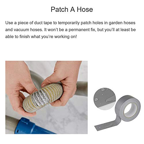 3 Pack Heavy Duty Duct Tape 1.88" x 35Y x 7.5mil Thick Multi Pack Assorted Colors 2 Silver Duct Roll 1 Black Idea Packaging Wrapping Sealing Bundling Binding General Maintenance